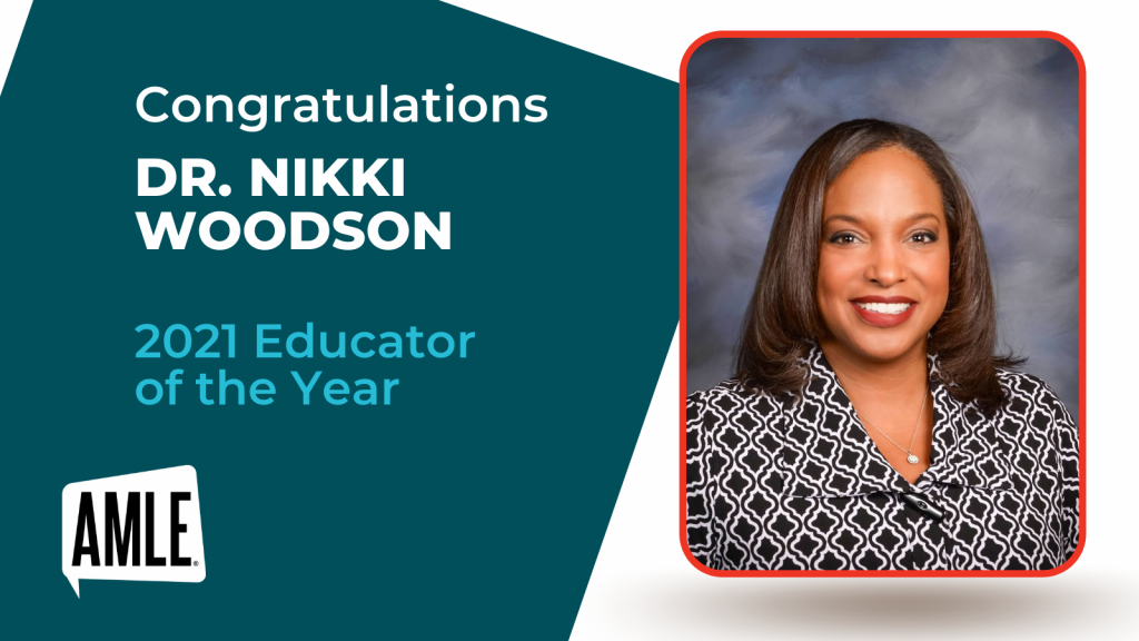 Dr Nikki Woodson Educator of the Year