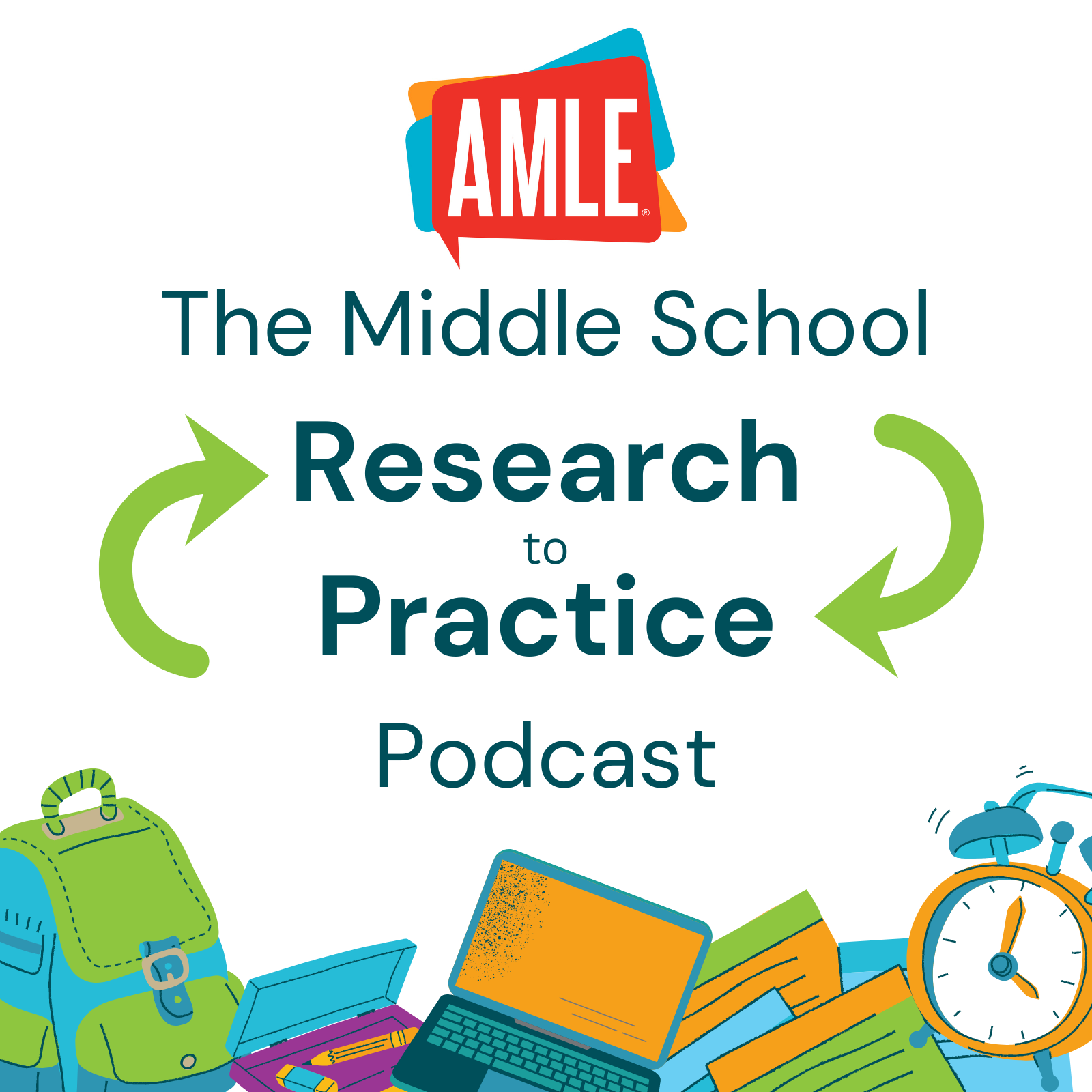 AMLE Research to Practice Podcast Logo