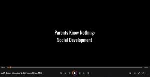Social Development: Figuring out Relationships with Parents and Peers