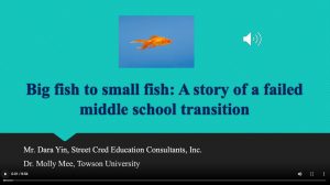 From Big Fish to Small Fish: One Story of a Failed Transition